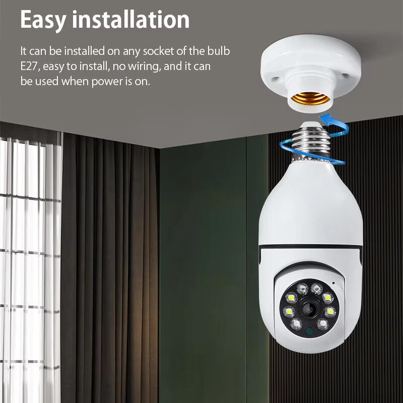 Cámara Inteligente Tipo Bombilla